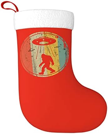 Yoigng Снежен Човек Снежен Човек, Коледни Чорапи, Коледни Чорапи Класическо Празнична Украса Окачен Чорап За Камина