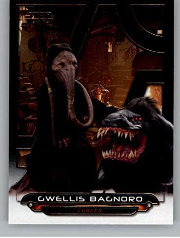 2018 Начело Star Wars Galactic Files TFA-35 Официалната Неспортивная търговска картичка Гвеллиса Баньоро в NM или по-добро