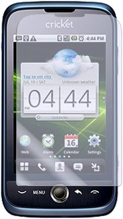 Защитно фолио Amzer Super Clear за екрана с помощта на памучен тампон за почистване на Huawei Ascend M860 - 2 опаковки