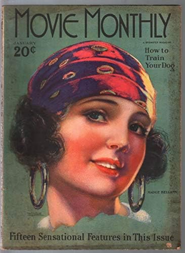 Месечен филм от 12/1926-Мардж Белами-Рин-Тин-Тин-Хут Гибсън-Джак Холт-VG-