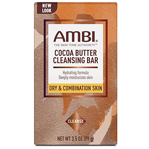 Почистване на сапун Ambi с масло от какао 3,5 унции (3 опаковки)