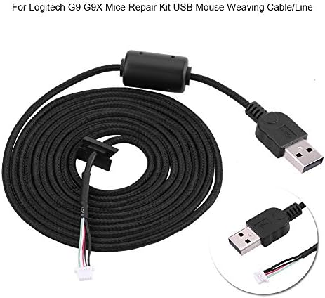 USB-Кабелът за мишката Sanpyl за геймърска мишка G9/G9X, Разменени Аксесоар за ремонт на линията на мишката