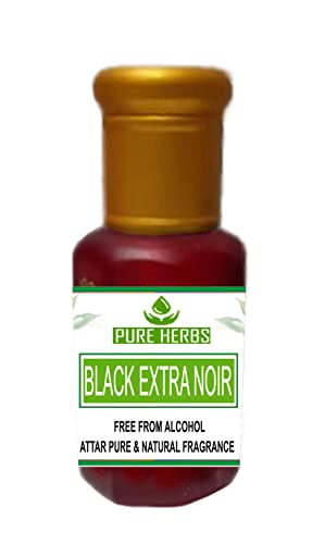 Аромат на Pure Herbs-BLACK EXTRA NOIR Без Алкохол За мъже, Подходящ за специални случаи, партита и ежедневна употреба 25 мл