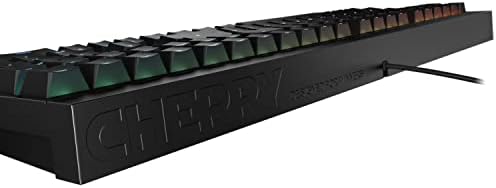 Жичен детска клавиатура Cherry MX 2.0 S задно RGB Различни характеристики на превключване MX: MX Black, MX Blue, MX Brown, MX RED и MX Silent