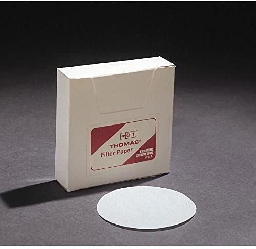Качествена Филтърна хартия Thomas 6130-0700, 6 микрона в диаметър 70 см х дебелина 0,15 мм (опаковка по 100 броя)