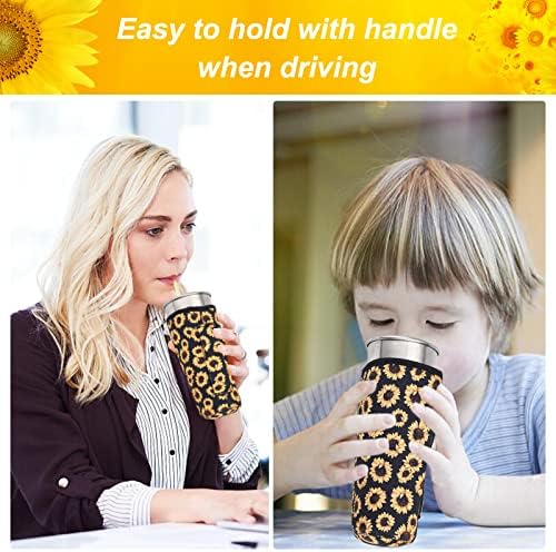 GORGECRAFT Sunflower Неопренови Изолирани ръкави Притежателя капачки за чаши за многократна употреба калъф за чаши за кафе
