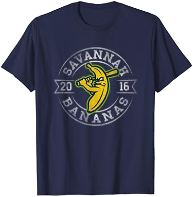 Официално лицензирана Тениска с логото на Savannah Bananas Vintage