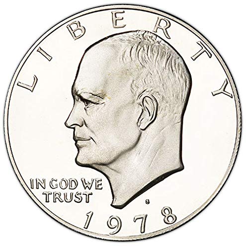 Монетен двор на САЩ 1978 година на издаване Proof Eisenhower Dollar Choice Без лечение