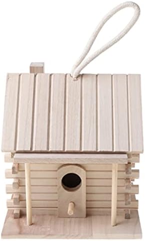WXBDD Дървена Птица Къща Топла Кутия За Отглеждане на Птици Градинска Барака Играчка За Домашни Любимци Птичья Клетка на