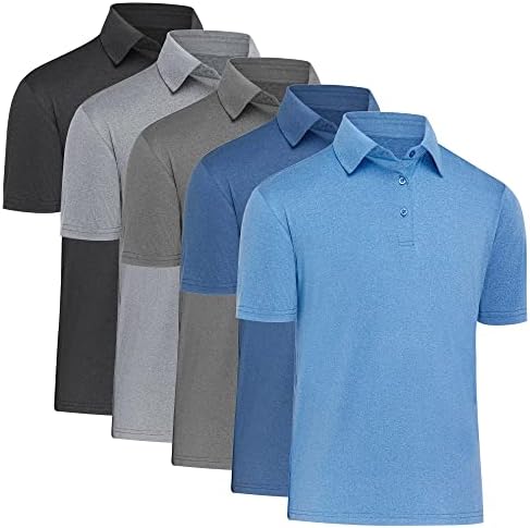 Мъжки ризи Поло MLYENX, бързо съхнещи Спортни Ризи Топка за Голф, Ежедневни Влагоотводящие Ризи с Къс Ръкав