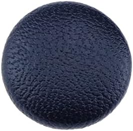 Копчета Woogim с кожена покритие за пришивания Копчета за украса на дивана Занаяти 30 бр Черни 20 мм