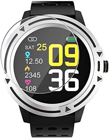 Защитно фолио Puccy 3 Pack за екрана, съвместима със защитно фолио Smartwatch smart watch v5 TPU Guard (Не от закалено стъкло)