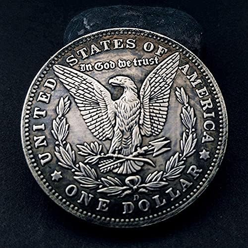 Предизвикателство Монета Скитник Възпоменателна Монета 1937 Лопати Сърцето Череп Безплатна Колекция от Монети на Сувенири,
