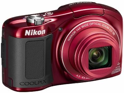 Цифров фотоапарат Nikon COOLPIX L620 с резолюция от 18,1 Mp CMOS сензор с 14-кратно увеличение и разделителна способност на видео Full HD 1080p