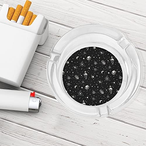 Пепелници за Цигари Glow Planets Стъкло, през Цялата Титуляр За Пушачи, Пепелник За Декорация на Дома Плотове на Хотела