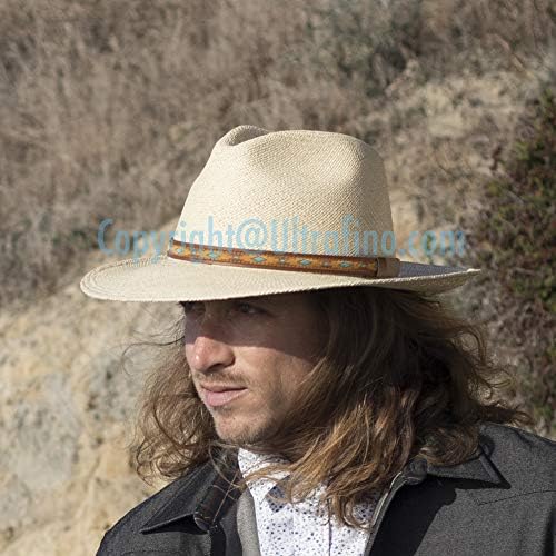 Фетровая шапка ULTRAFINO, Упаковываемая на Сгъване Панама, Класическа Сламена Шапка