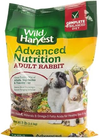 Диета Wild Harvest Advanced Nutrition За възрастни Зайци, 8 паунда