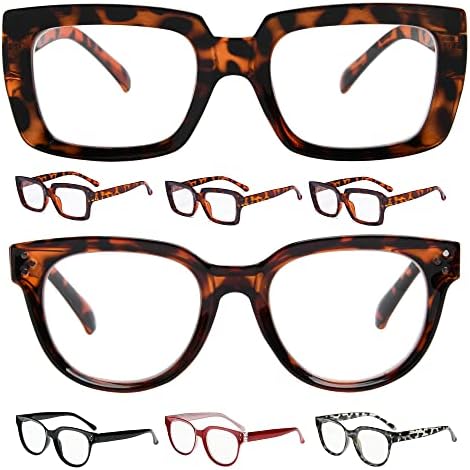 Eyekepper Спестете 10% на 4 опаковки женски очила за четене и 4 опаковки ридеров за жени +2,75
