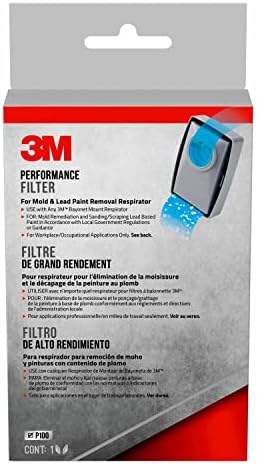 Филтри 3M, Респиратор За премахване на оловна боя, Лесна За Креплении дизайн