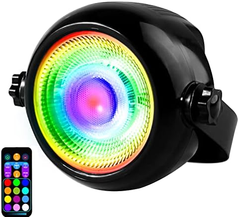 DJ Par Light С лампа за измиване на 25 W COB Par Светлини RGB 3в1 Вечерни осветителни Тела с дистанционно управление, Управление