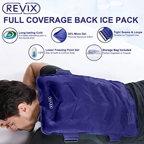 Пакет с лед REVIX XL за операция за подмяна на колянната става и на Голям пакет с лед за облекчаване на болки в гърба, Лед
