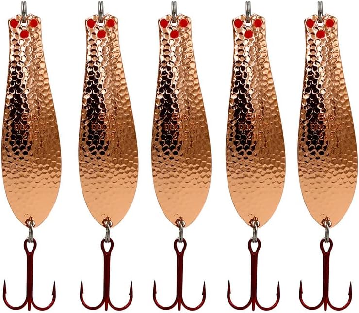 Серия риболовни примамки Doctor Spoons - Произведено в САЩ - За морски и сладководни риболов - Куката Eagle Claw - Риба, Костур,