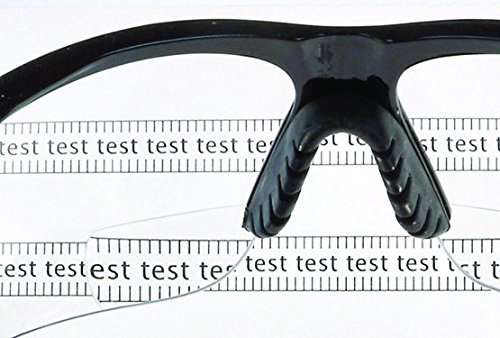 Защитни очила за четене KLEENGUARD V60 30-06 (19891), Прозрачни очила за четене с диоптриями + 2,5, Черна рамки, 6 чифта / калъф