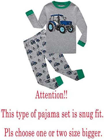 Пижамный Комплект KikizYe Little Big За момчета и Момичета, Детска Пижама от Памук