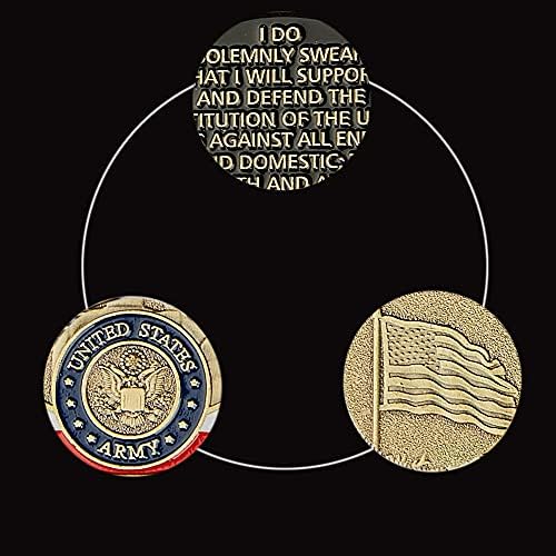 Армията на САЩ Отдава на Първия поздрав, Носи Служебна клетва в чест на Деня на независимостта на САЩ, Наименование на монетата-на