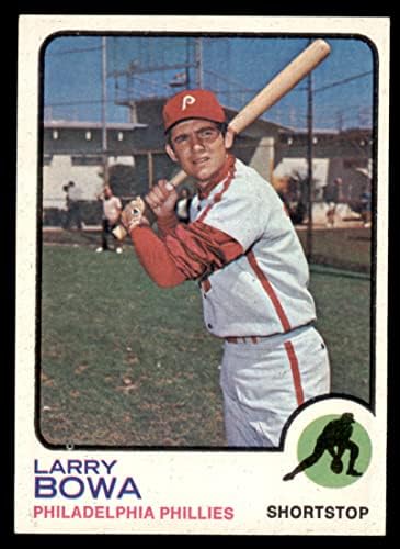 1973 Topps 119 Лари Боуа Филаделфия Филис (Бейзболна картичка) EX/MT Phillies