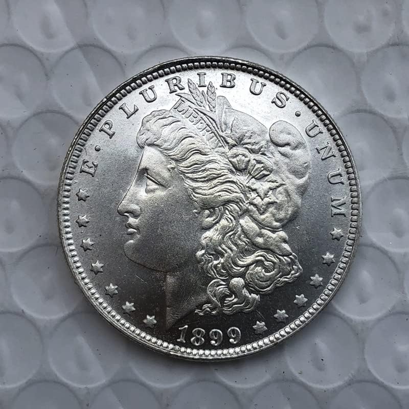 Американска Монета Морган Издание 1899O Сребърен Долар Месинг със сребърно покритие Старинни Занаяти Чуждестранни Възпоменателни монети