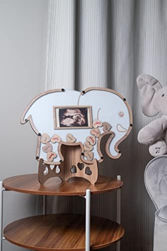 Възможности за оформяне на книга за гости за душата на дете - Декорации за душата на детето под формата на слон, за момче - в Централната
