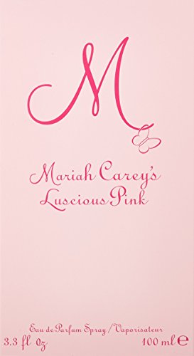 M Luscious Pink От Марая Кери За жени, Парфюм вода-спрей, 3,3 унции (100 мл)
