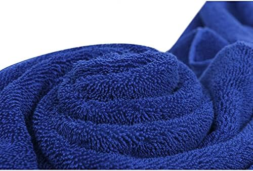 Комплект кърпи Swiss Alpine от памук, 2 броя, Меки и Абсорбиращи Кърпи за ръце 500 ГОРИВО, 20 x 30, кралско Синьо
