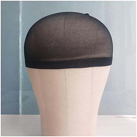 От 2 бр. до черни светло кафяви шапки за еднократна употреба за перуки, мрежа за коса, еластична подплата, на окото на мрежата за производство