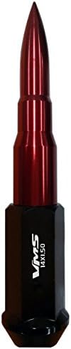 Ядки-уши TRUE СПАЙК 14x1,5 32ШТ 124 мм от холоднокованой стомана с червени продълговати топчета от алуминий с ЦПУ, съвместими