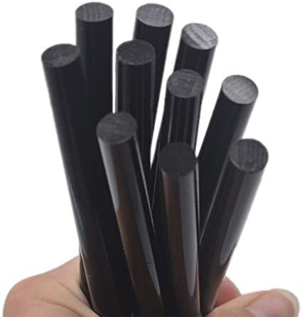 HNGM Термоклеевая пръчка 10шт 11 200 мм 190 мм Черни термоклеевые пръчици за лепкав пистолет Инструменти за ремонт на автомобили, Вдлъбнатини