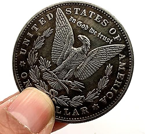 Ada Криптовалюта 1921 Лутане Монета Двойка Влюбени Череп Във Формата На Сърце Любима Сребърно Покритие Монета Възпоменателна Монета