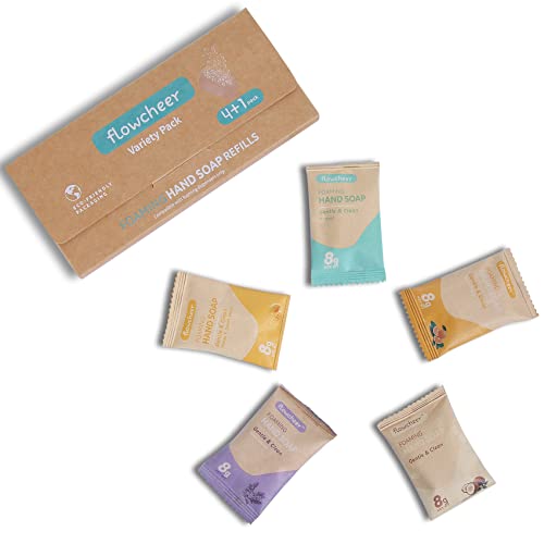 Опаковки за пенящегося сапун за ръце flowcheer-5 таблетки за измиване на ръцете в опаковка с образци-Екологично Чист продукт с нулеви