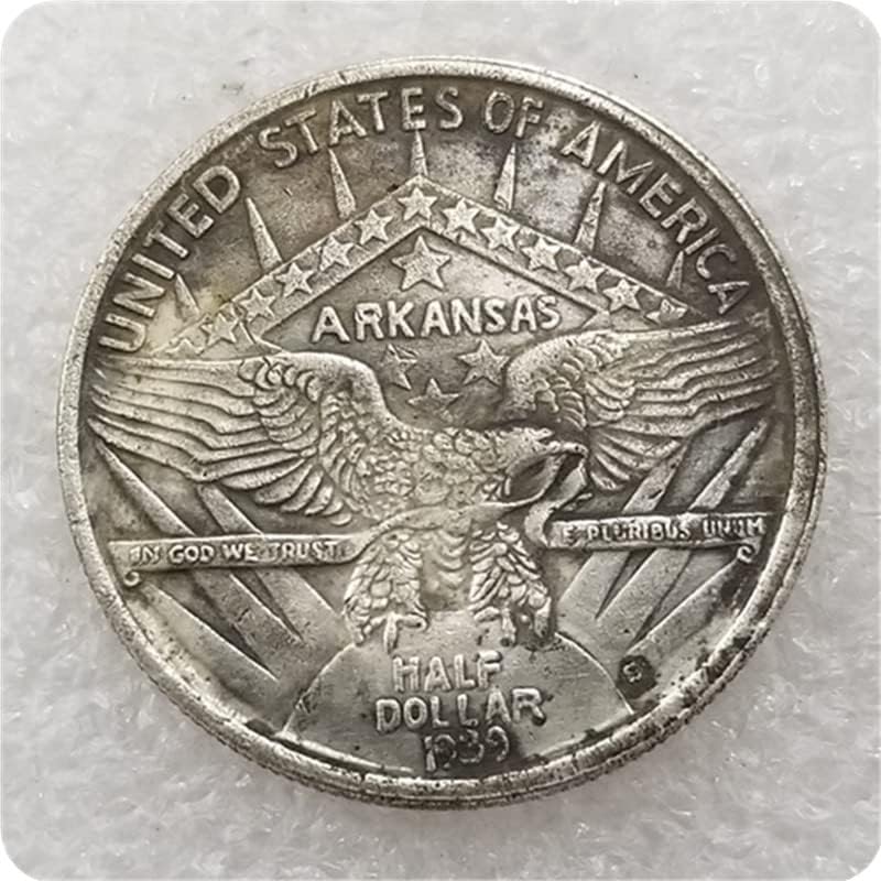 Старинни Занаяти САЩ 1939-те години на Чужди Възпоменателни Монети Сребърен долар 3694