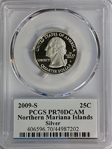 2009 S Териториален тримесечие на Северните Марианските острови PCGS PR-70