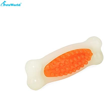 Дъвченето играчка за кучета PETSWORLD с аромат на бекон за тези, които обичат да дъвчат. Почиства зъбите и осигурява цялостното състояние