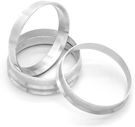 Централните пръстени на главината BRONEVO 54.1 - 56.1 ID = 54.1 мм OD = 56.1 мм, Централните Пръстени джанти от алуминиева сплав Комплект