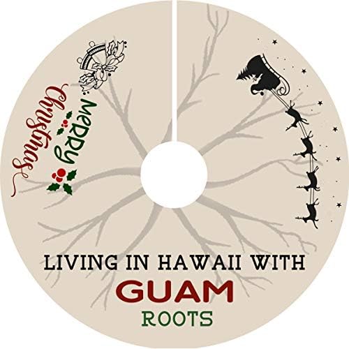 Пола за мама и мен в Коледна елха 44 инча - Коледна украса на по-Големи разстояния, Живота в Хавай с Гуамскими корени - Пола в селски