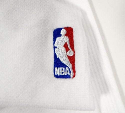 Играч на New Stance NBA New Orleans Pelicans Издадени Бяло-Червени Чорапи с логото на XLT - Използвана от играта НБА