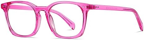 RESVIO Дамски Очила За Четене Квадратни Извънгабаритни TR90 Модни Ультралегкие Очила За четене Ярки Цветове Лилаво