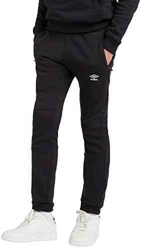 Спортни панталони Umbro Мъжки Клуб за отдих (XL) (Черно / бяло)