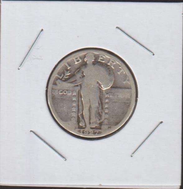 1927 Постоянна Свобода (1916-1930) (90% сребро, От добро