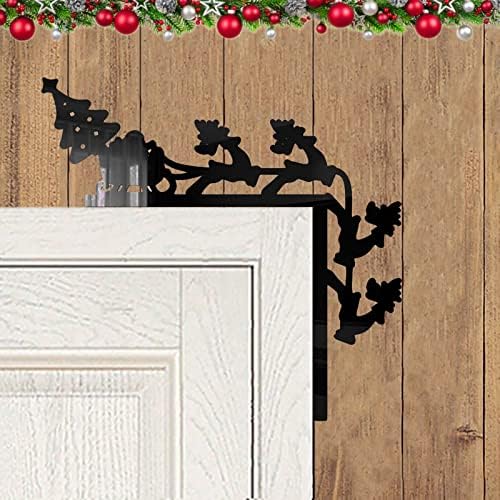 2022 Коледна украса, Подарък за приятели, семейство, Коледни 3D Шейна с Лосями, Акрилна Slr Стикер, Домашни Ключове, Декоративна Стикер
