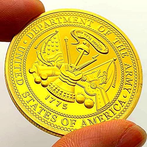 Полк Рейнджъри 75 САЩ, Златна Възпоменателна са подбрани Монета, Подарък Монета Лъки Challenge